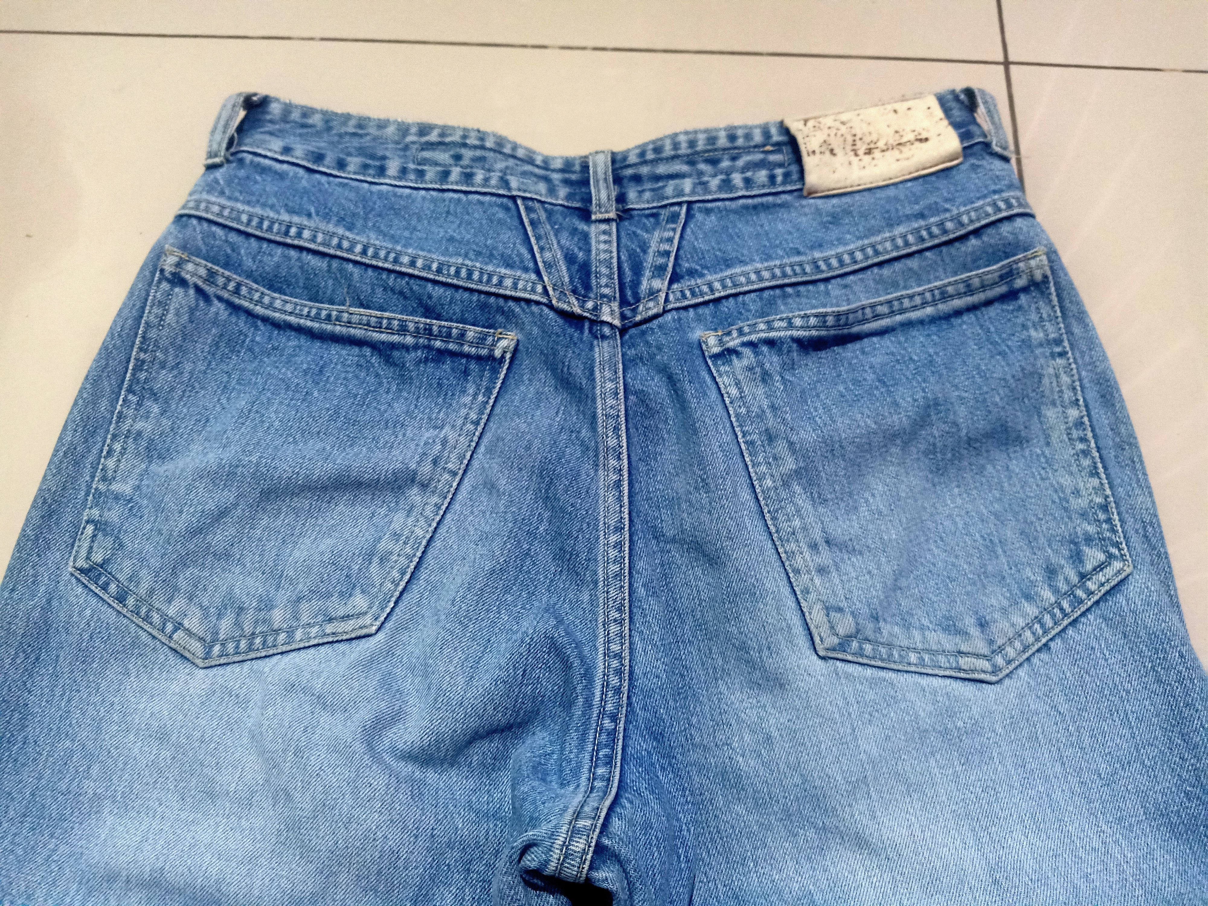 Marithe + Francois Girbaud Baggy Style distressed Jeans Marithe Franchois Girbaud Size US 30 / EU 46 - 12 Thumbnail
