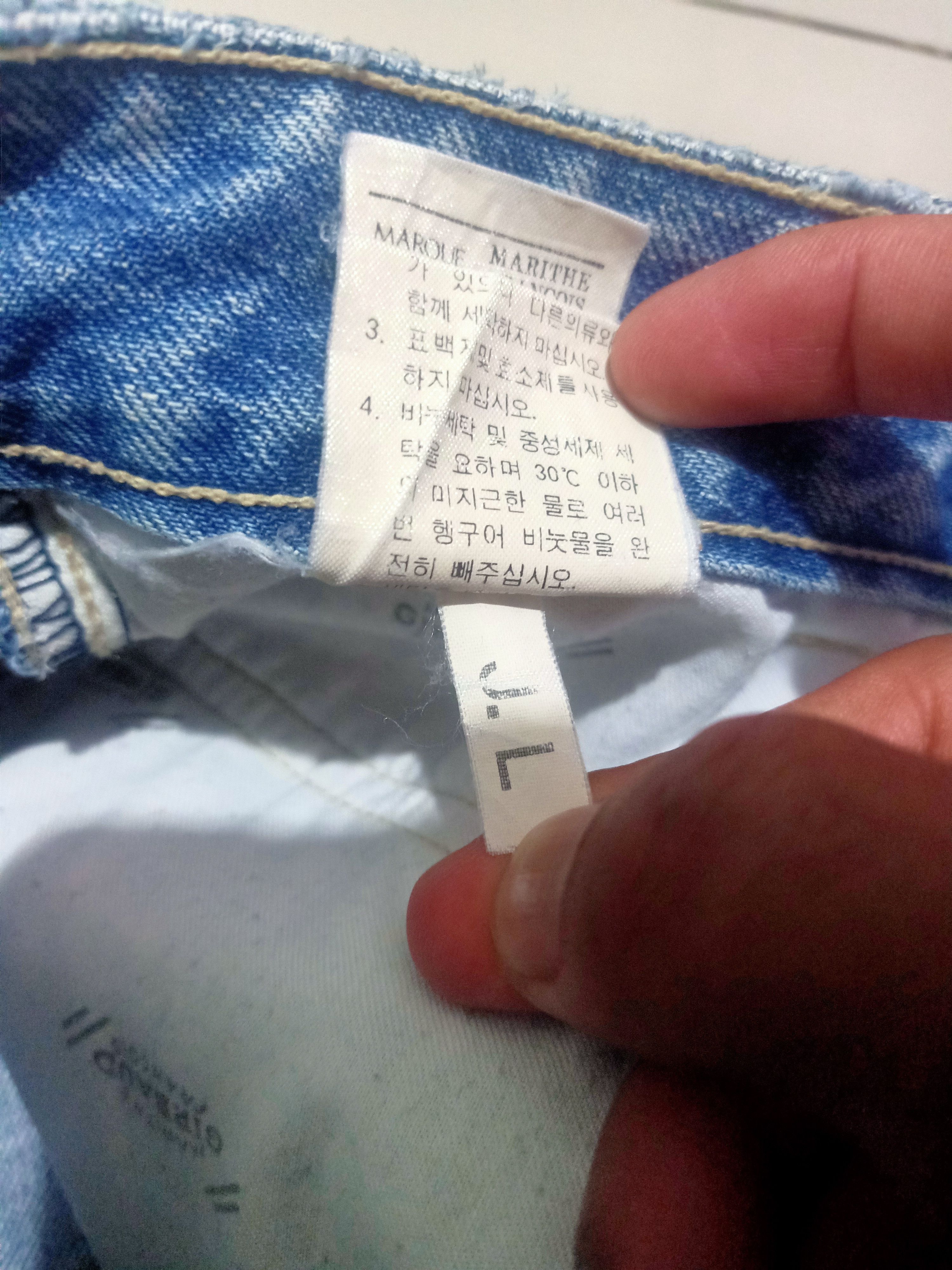 Marithe + Francois Girbaud Baggy Style distressed Jeans Marithe Franchois Girbaud Size US 30 / EU 46 - 9 Thumbnail