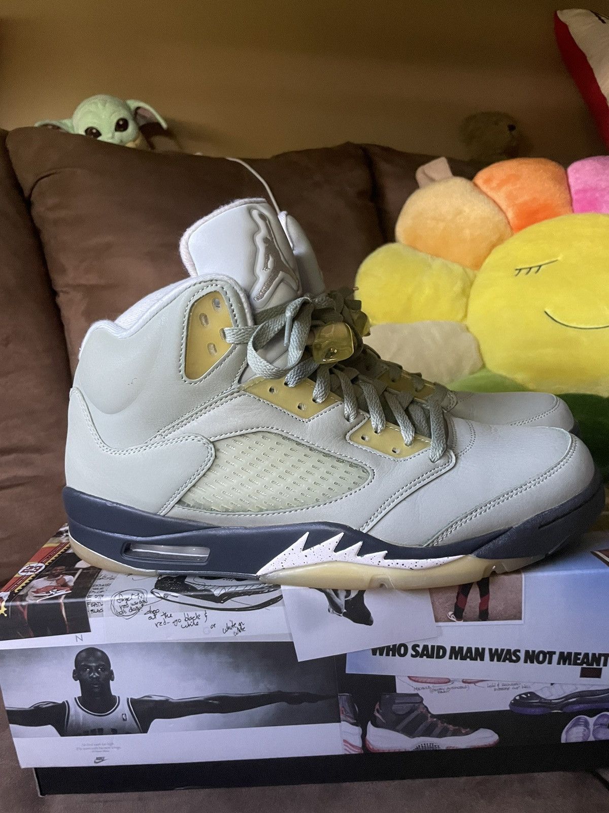 Jordan Brand Jordan 5 Jade size 12 Size US 12 / EU 45 - 4 Thumbnail