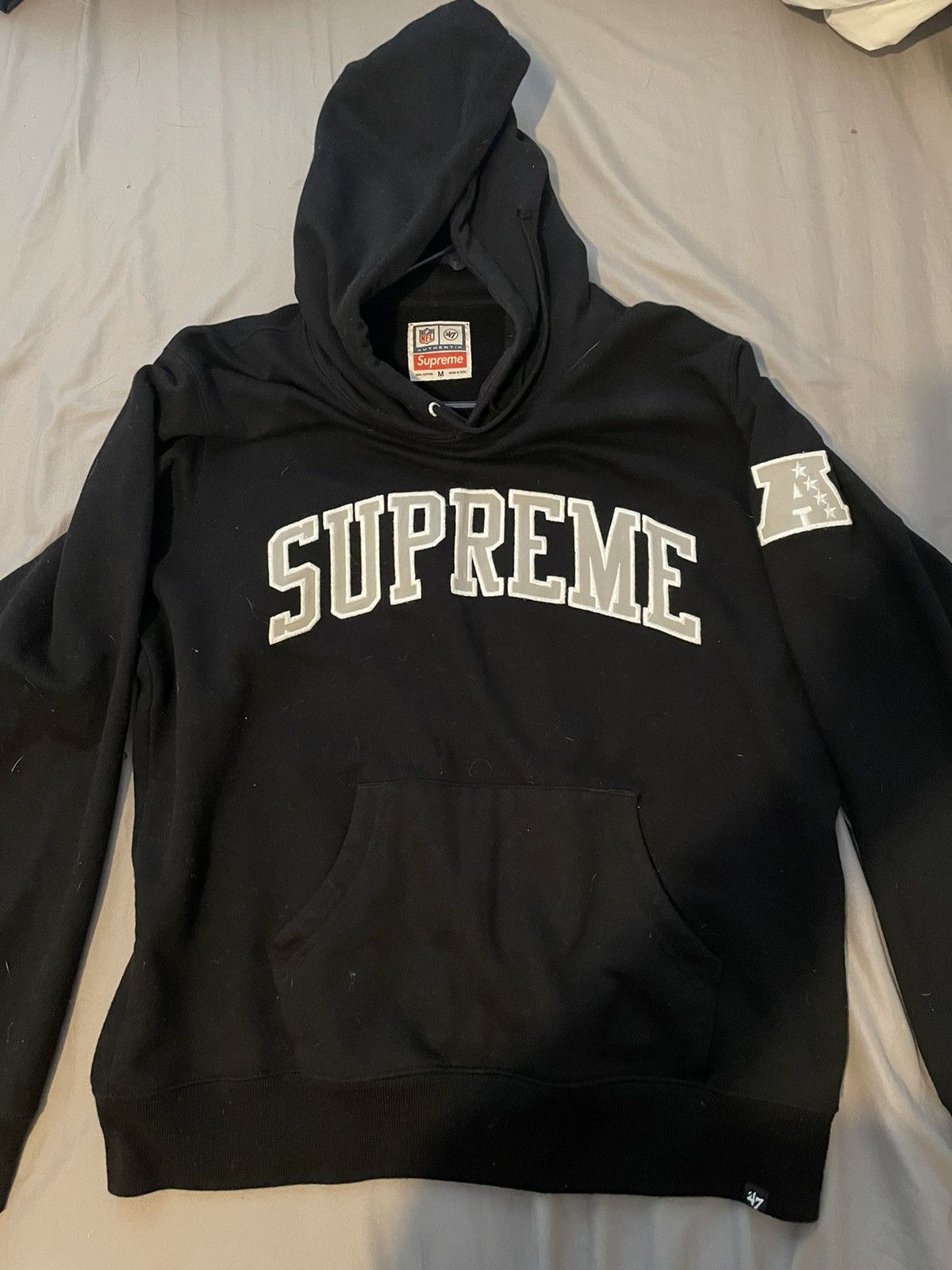 在庫限り】 Supreme×Raiders Hooded L Sweatshirt パーカー 