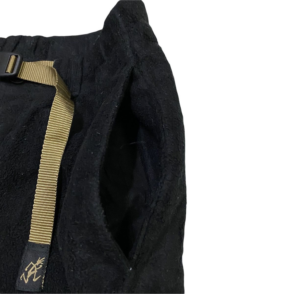 Beams Plus × Gramicci gramicci fleece black long pant Size US 30 / EU 46 - 6 Thumbnail
