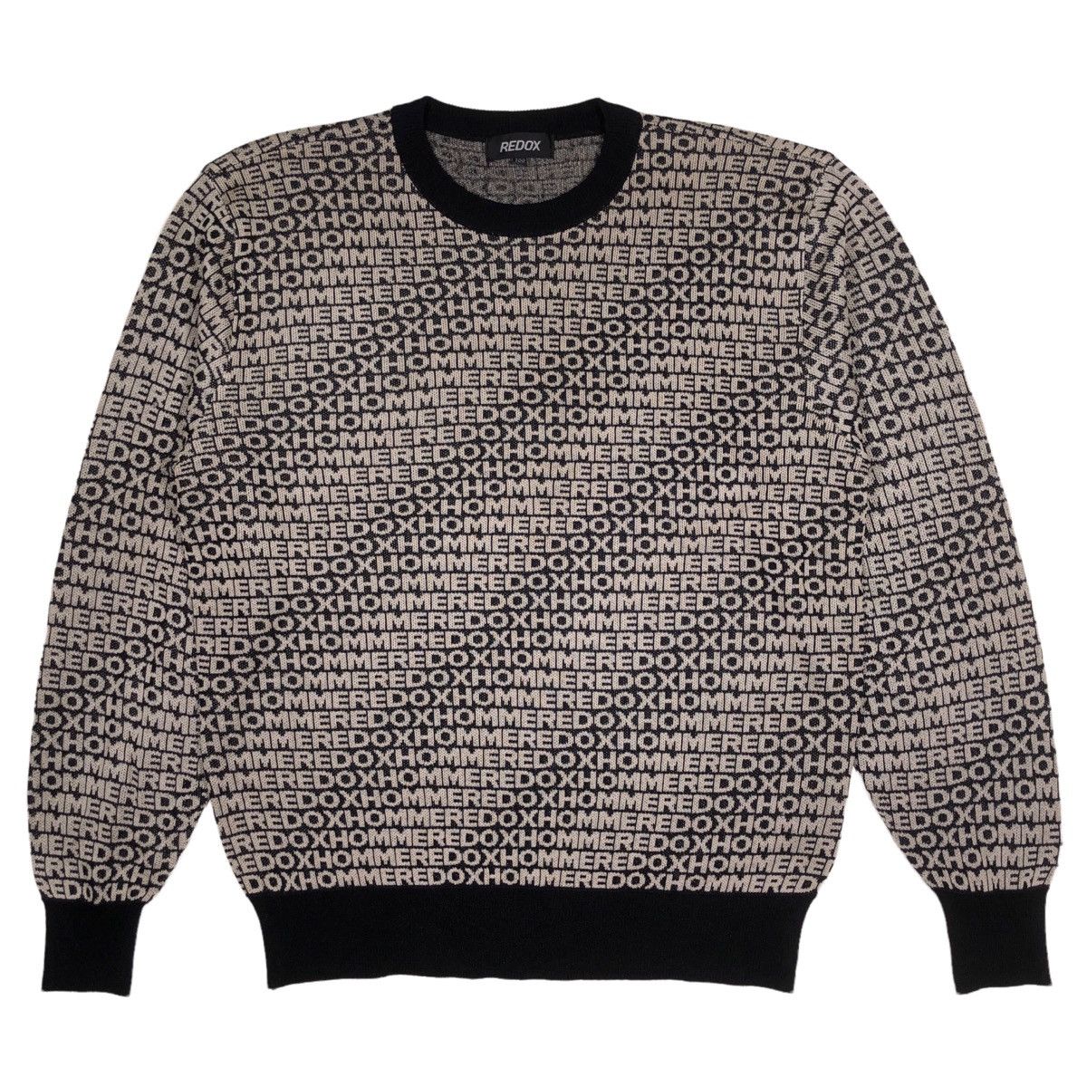 Vintage Redox Homme Monogram Wool Knitwear