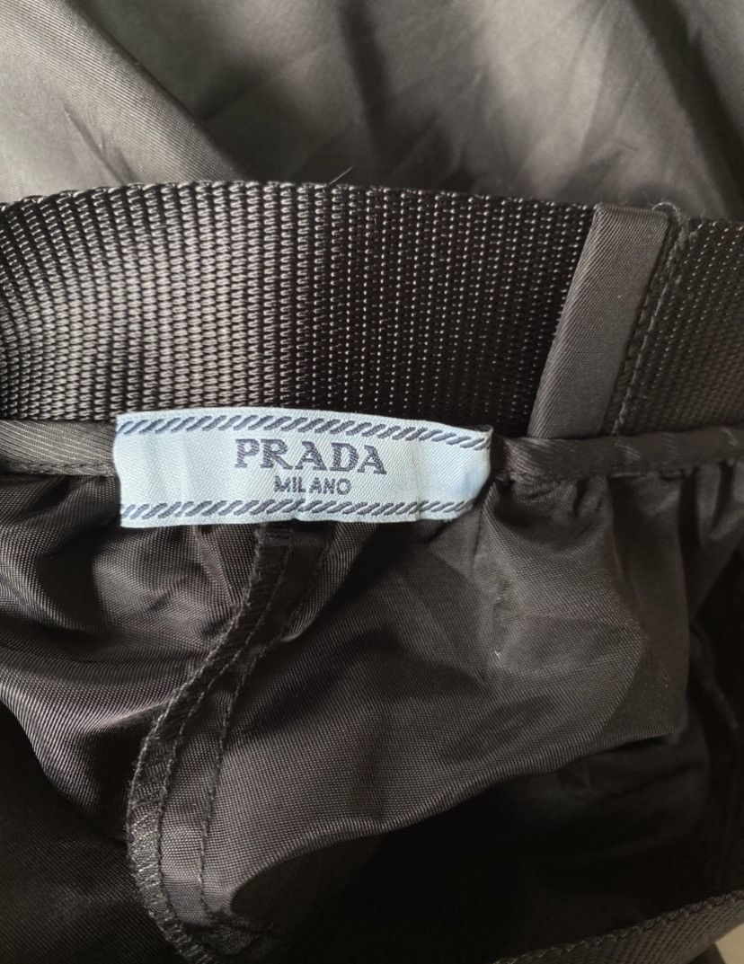 Prada ギャバジン ショートパンツ Gabardine shorts 関税込 Prada Nylon Gabardine Shorts — CONSUMED