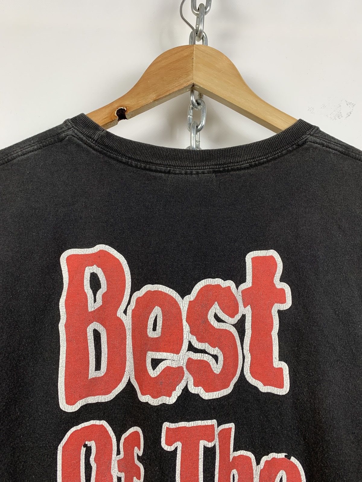Band Tees 2003 Vintage Iron Maiden Beat Of The Beast Faded Black Tee Size US L / EU 52-54 / 3 - 9 Thumbnail