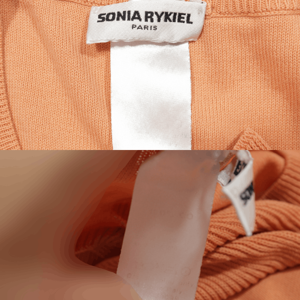 Sonia Rykiel 90S Shortsleeve Sweater Vintage Size S / US 4 / IT 40 - 7 Thumbnail
