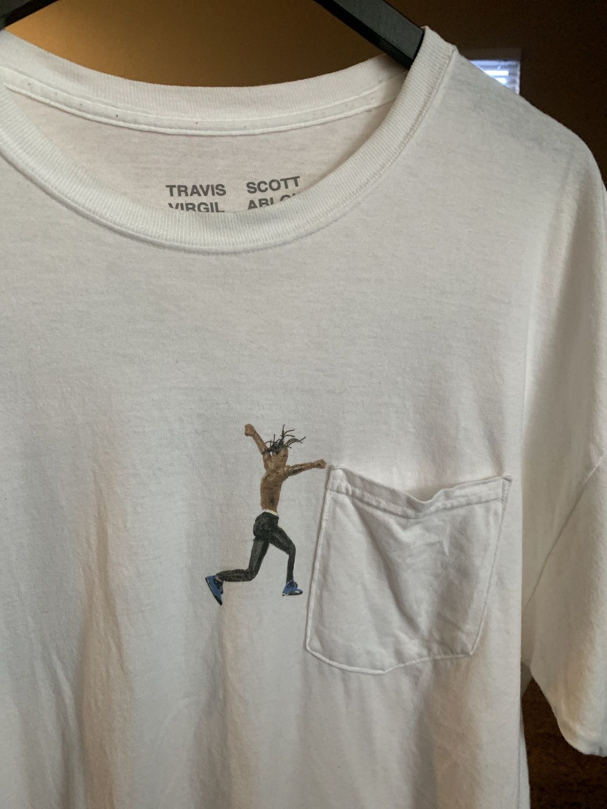 Travis Scott × Virgil Abloh By a thread tee cactus jack version 2018 ...