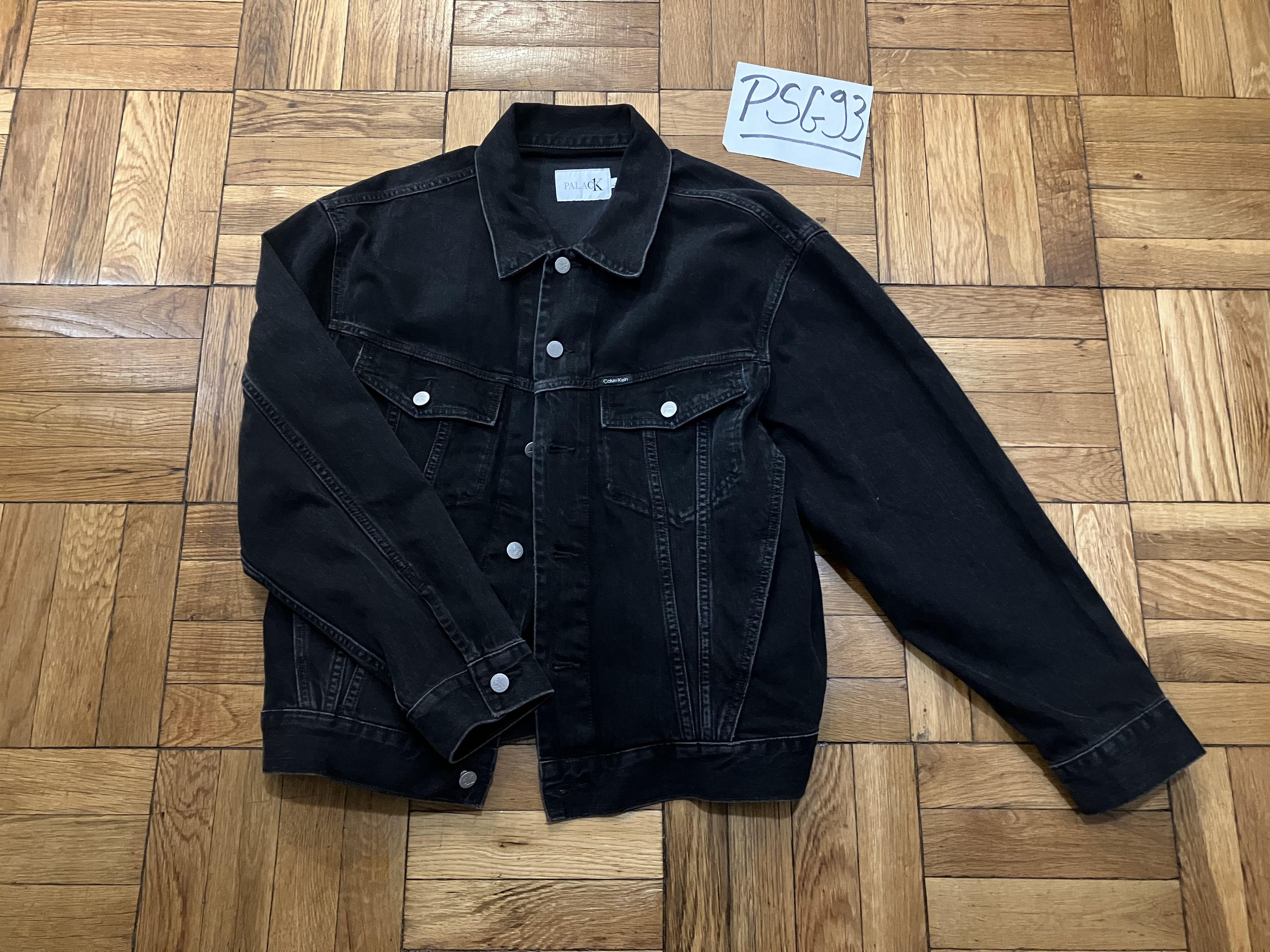 Calvin Klein × Palace Palace x Calvin Klein Black Denim Jacket 