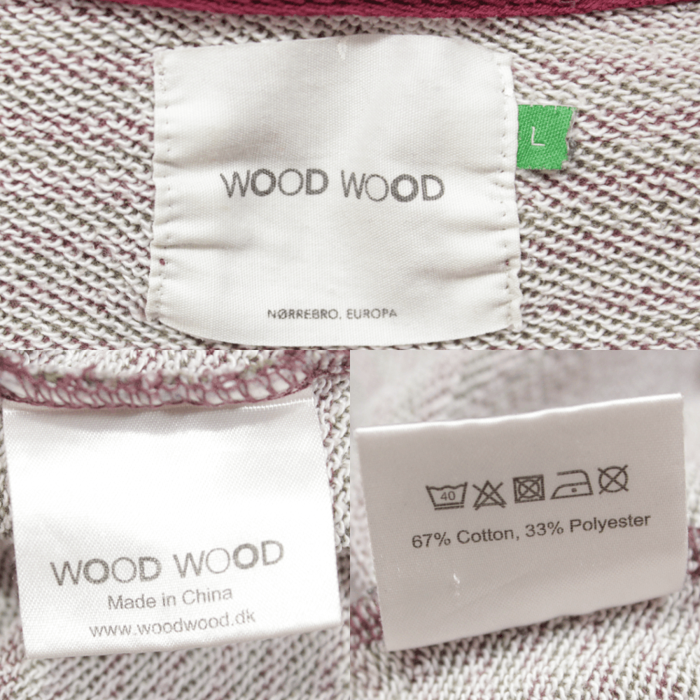 Wood Wood Striped Sweatshirt Size US L / EU 52-54 / 3 - 8 Thumbnail