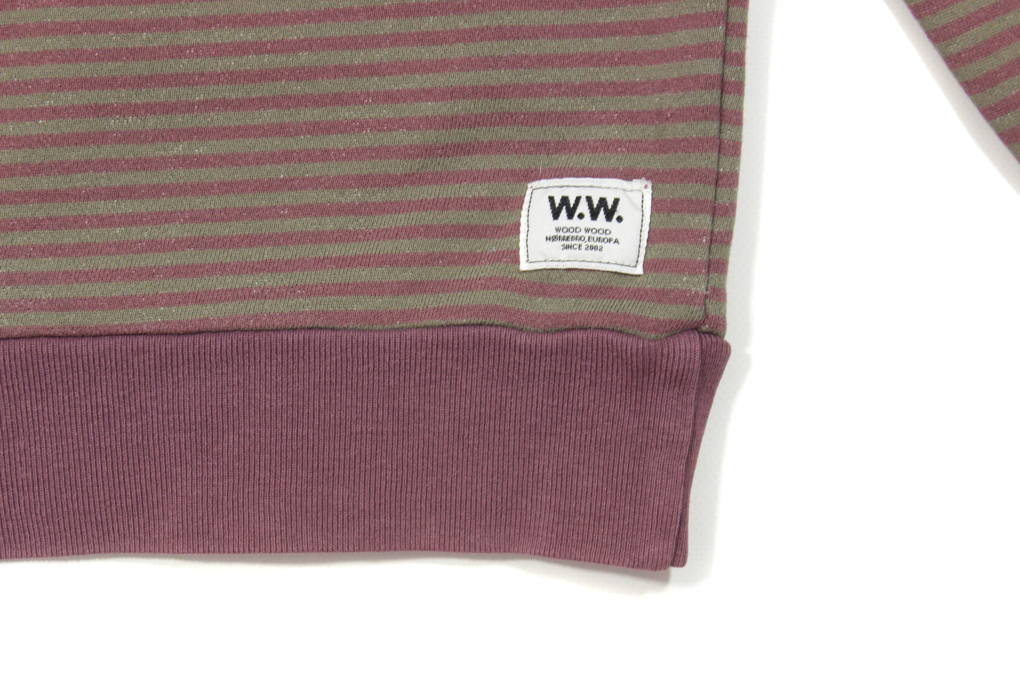 Wood Wood Striped Sweatshirt Size US L / EU 52-54 / 3 - 4 Thumbnail