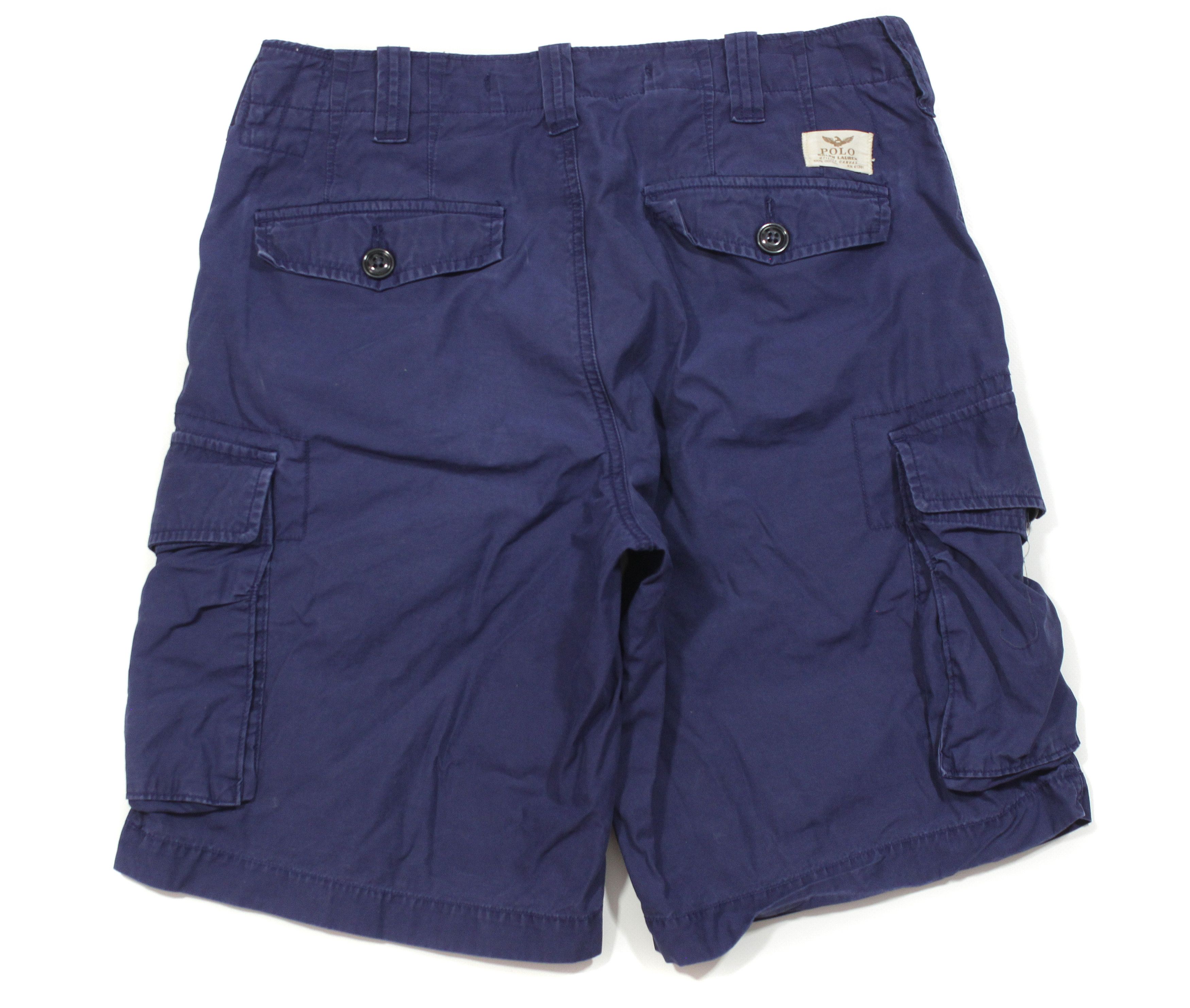 Polo Ralph Lauren Utility Canvas Cargo Shorts Size US 30 / EU 46 - 2 Thumbnail