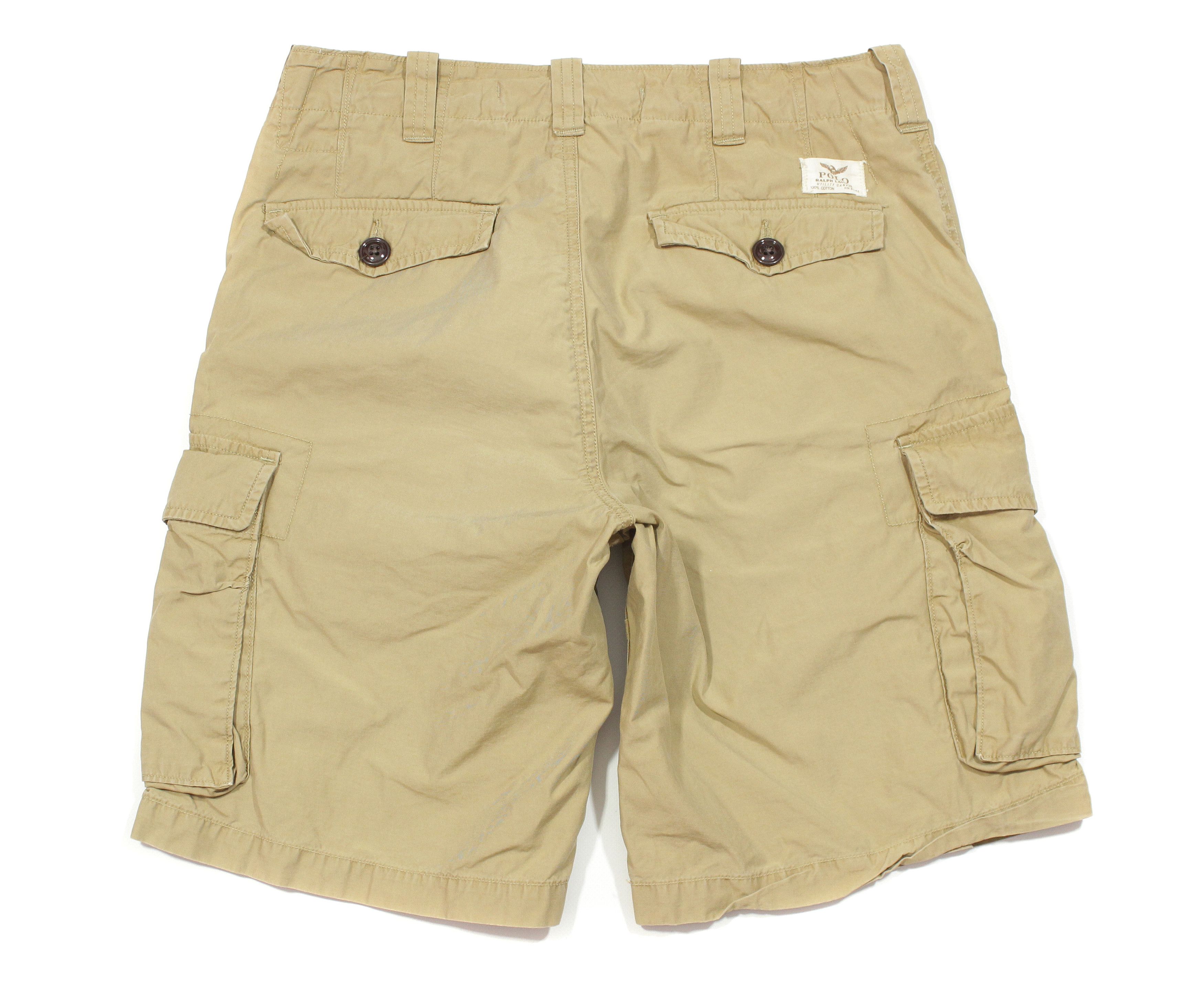Polo Ralph Lauren Utility Canvas Cargo Shorts Size US 30 / EU 46 - 2 Thumbnail