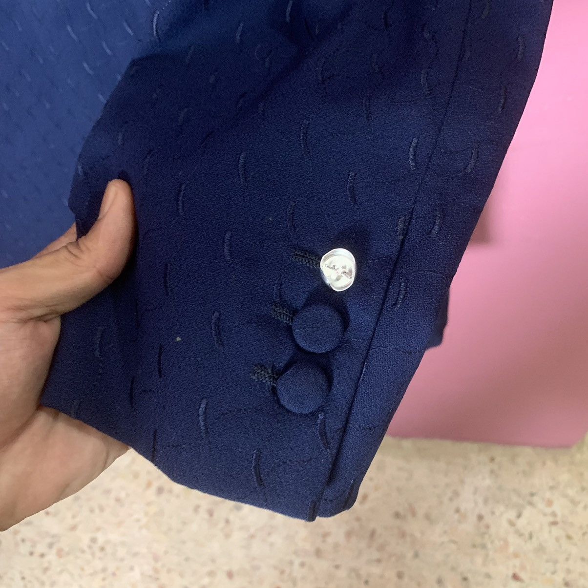 Japanese Brand × Vintage Japanese Vintage With Double Breat Suit Blazer Jacket Size 38R - 11 Thumbnail