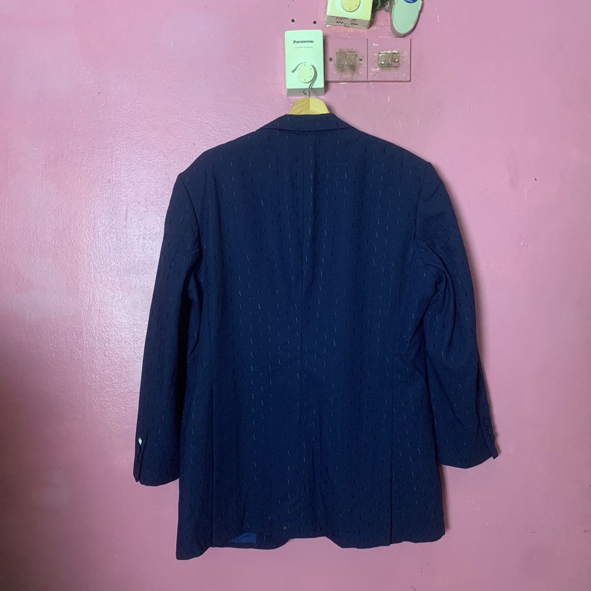 Japanese Brand × Vintage Japanese Vintage With Double Breat Suit Blazer Jacket Size 38R - 4 Thumbnail
