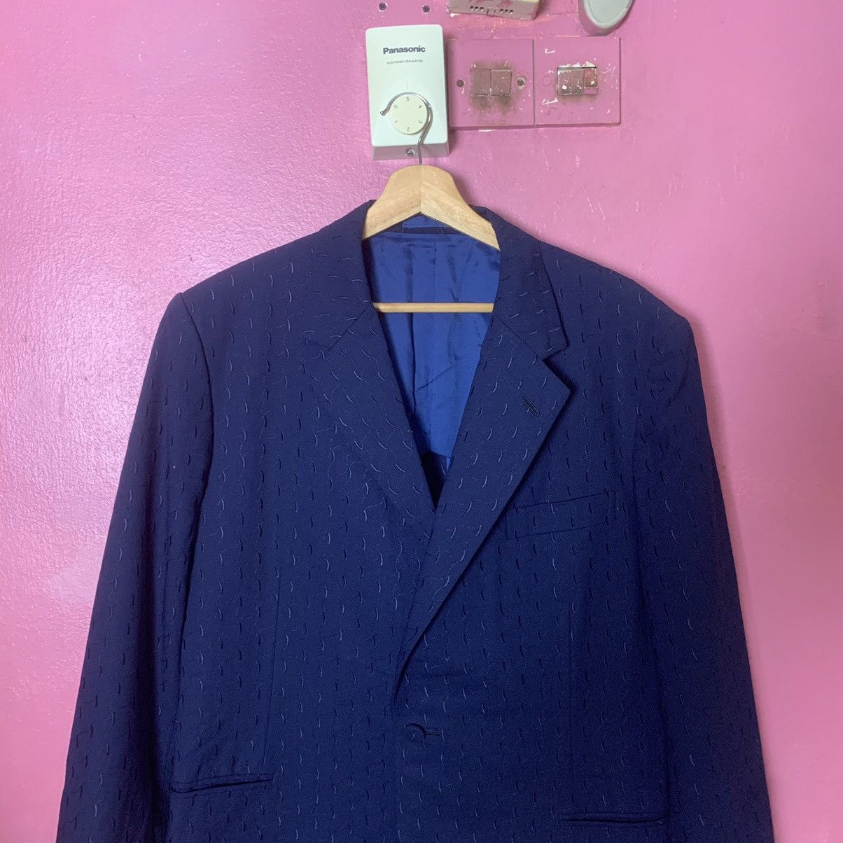 Japanese Brand × Vintage Japanese Vintage With Double Breat Suit Blazer Jacket Size 38R - 3 Thumbnail