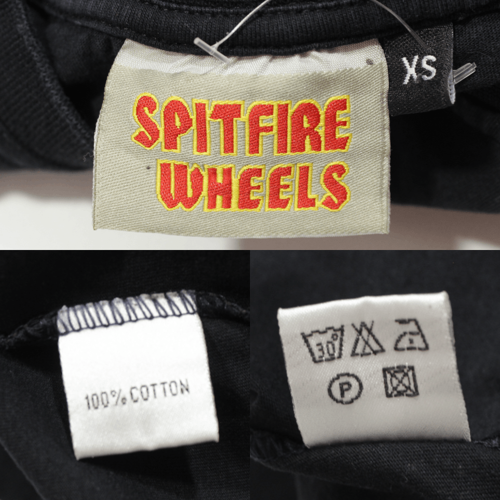 Spitfire 90S Big Logo Sun Faded T-Shirt Vintage Size US XS / EU 42 / 0 - 8 Thumbnail