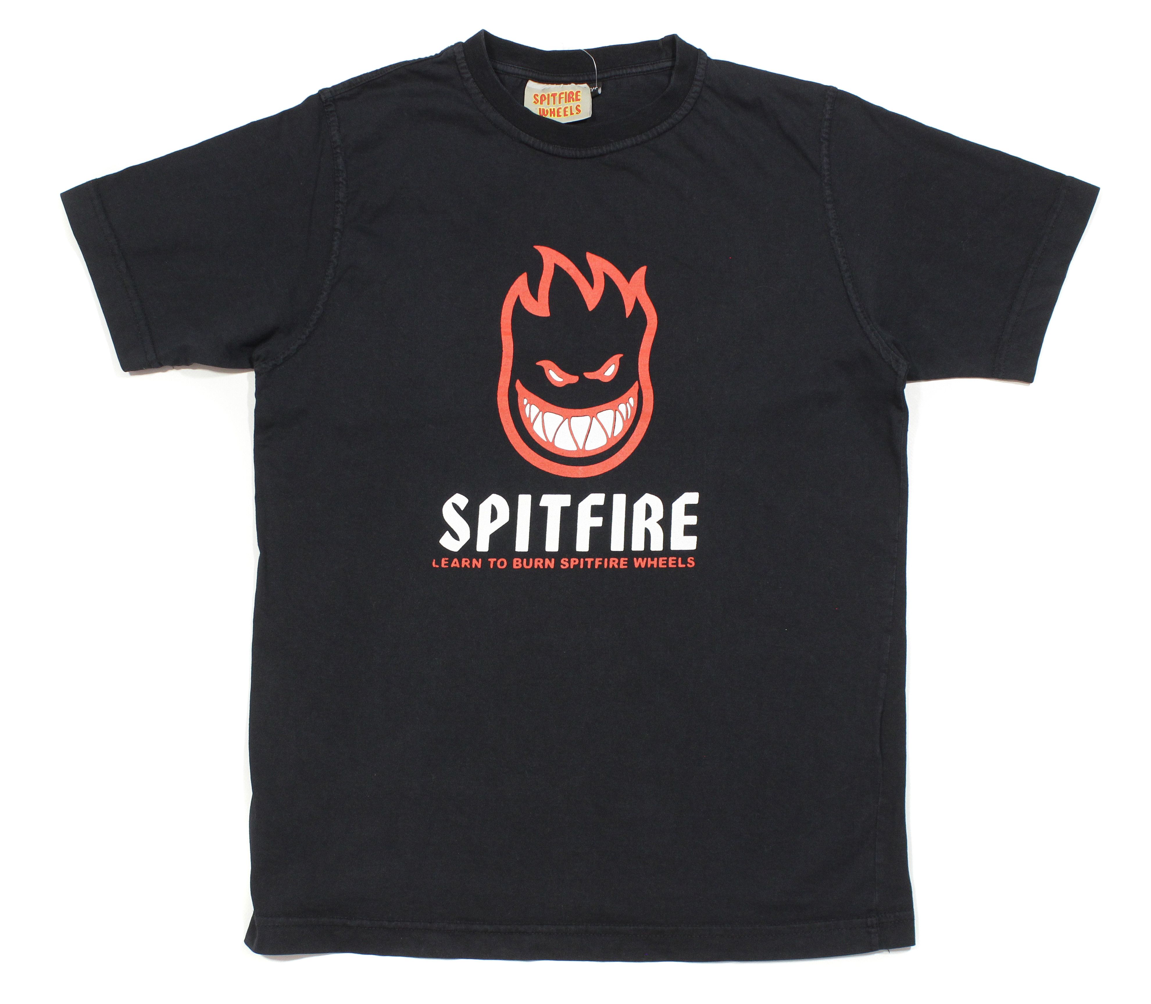 Spitfire 90S Big Logo Sun Faded T-Shirt Vintage Size US XS / EU 42 / 0 - 1 Thumbnail
