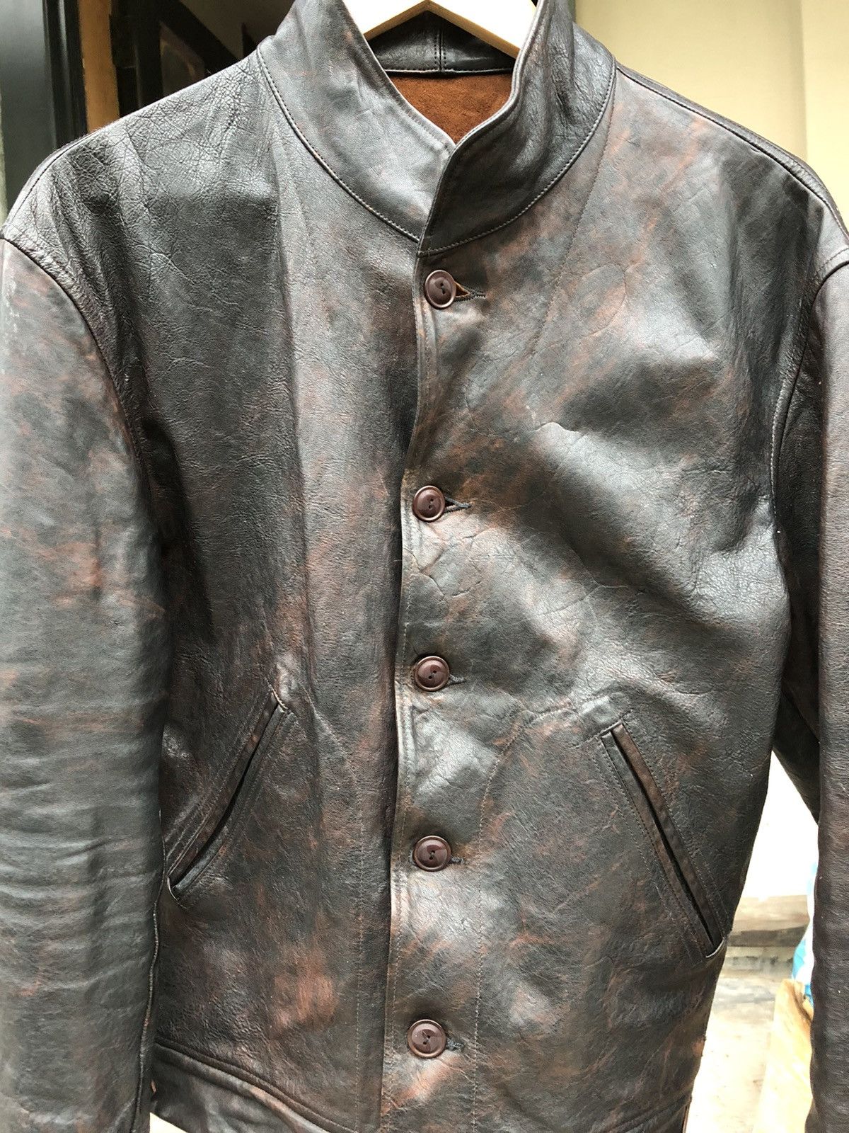 Leather Cossack Jacket (Horsehide)