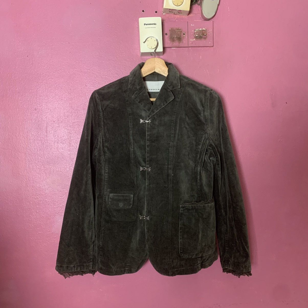 Issey Miyake × Japanese Brand × Sunao Kuwahara SUNAOKUWAHARA By Issey Miyake Blazer Womens Suits Jacket Size S / US 4 / IT 40 - 1 Thumbnail