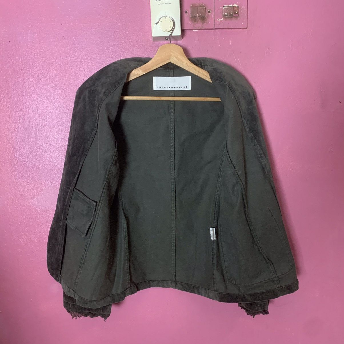 Issey Miyake × Japanese Brand × Sunao Kuwahara SUNAOKUWAHARA By Issey Miyake Blazer Womens Suits Jacket Size S / US 4 / IT 40 - 7 Thumbnail