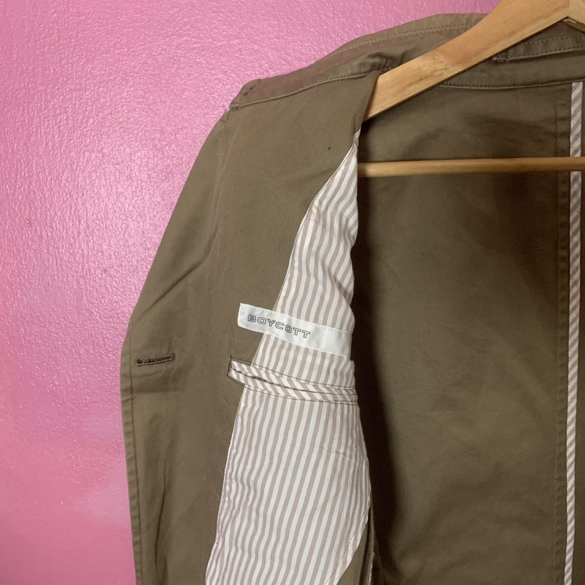 Boycott × Japanese Brand × Vintage Vintage Boycott Trench Coat Designer Jacket Size US M / EU 48-50 / 2 - 11 Thumbnail