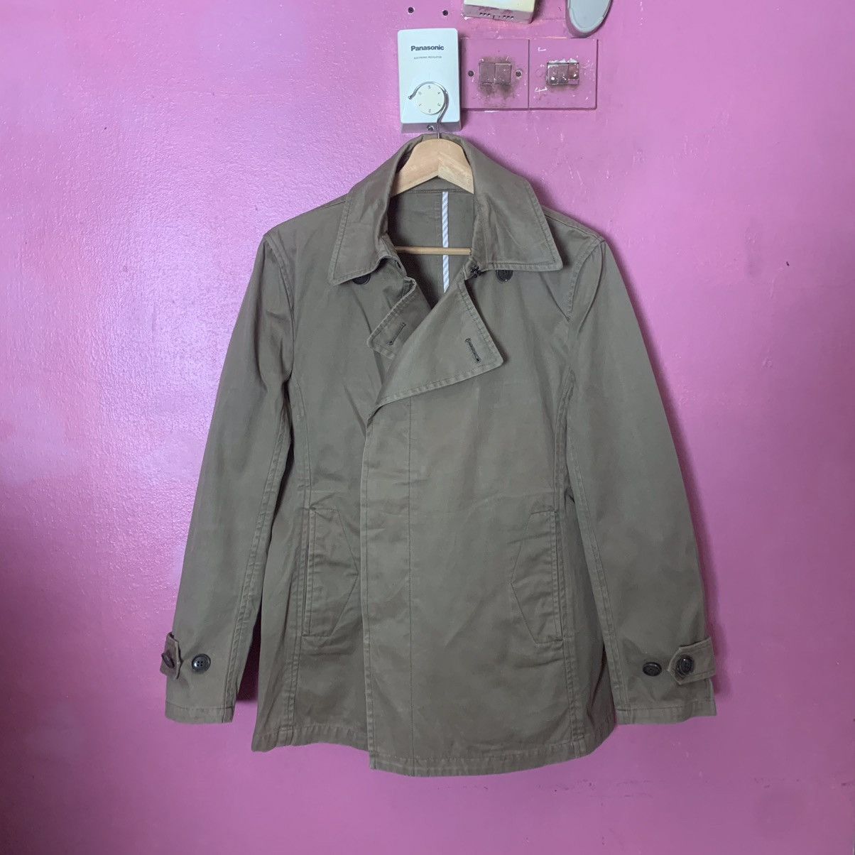Boycott × Japanese Brand × Vintage Vintage Boycott Trench Coat Designer Jacket Size US M / EU 48-50 / 2 - 1 Thumbnail