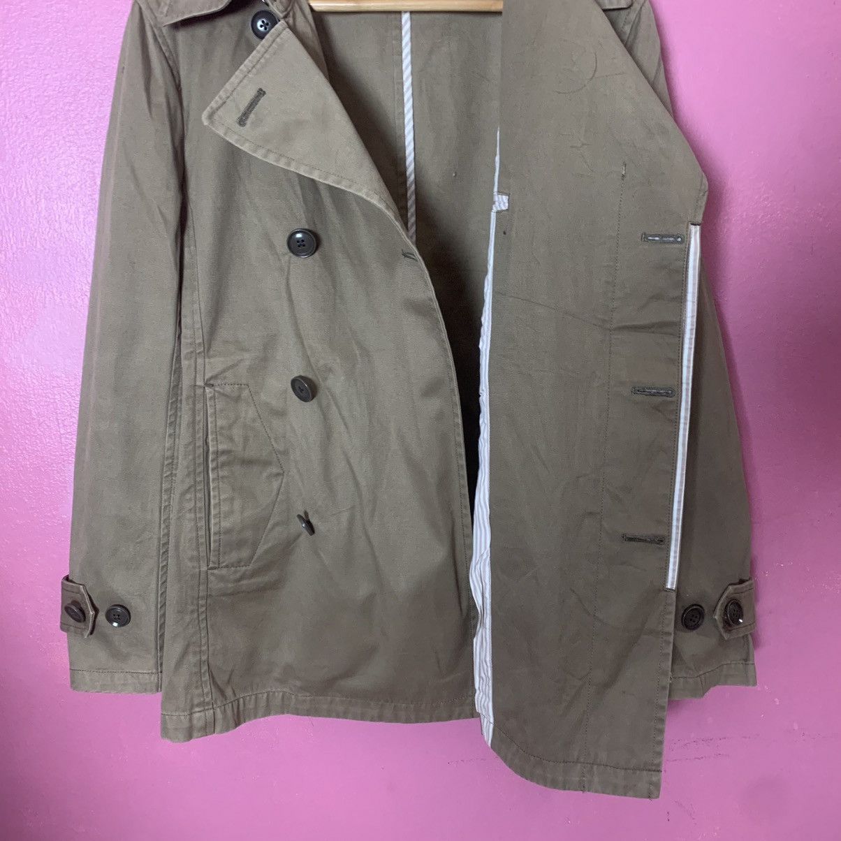 Boycott × Japanese Brand × Vintage Vintage Boycott Trench Coat Designer Jacket Size US M / EU 48-50 / 2 - 4 Thumbnail