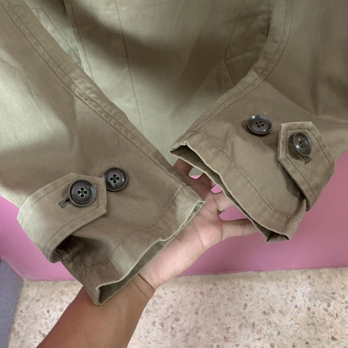 Boycott × Japanese Brand × Vintage Vintage Boycott Trench Coat Designer Jacket Size US M / EU 48-50 / 2 - 8 Thumbnail