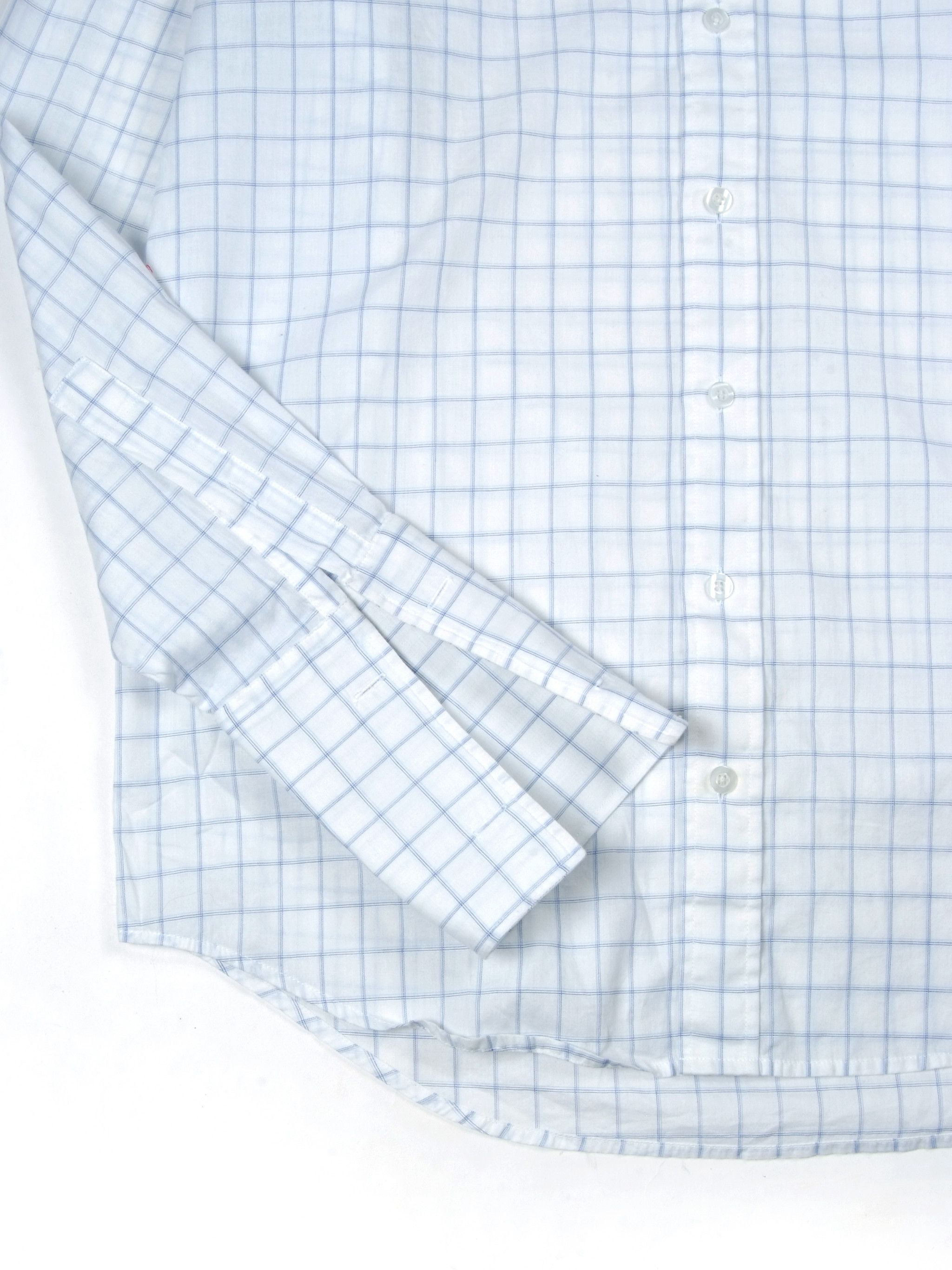 Vintage × Yves Saint Laurent Vintage Yves Saint Laurent Checkered Cufflinks Dress Shirt Size US L / EU 52-54 / 3 - 5 Thumbnail