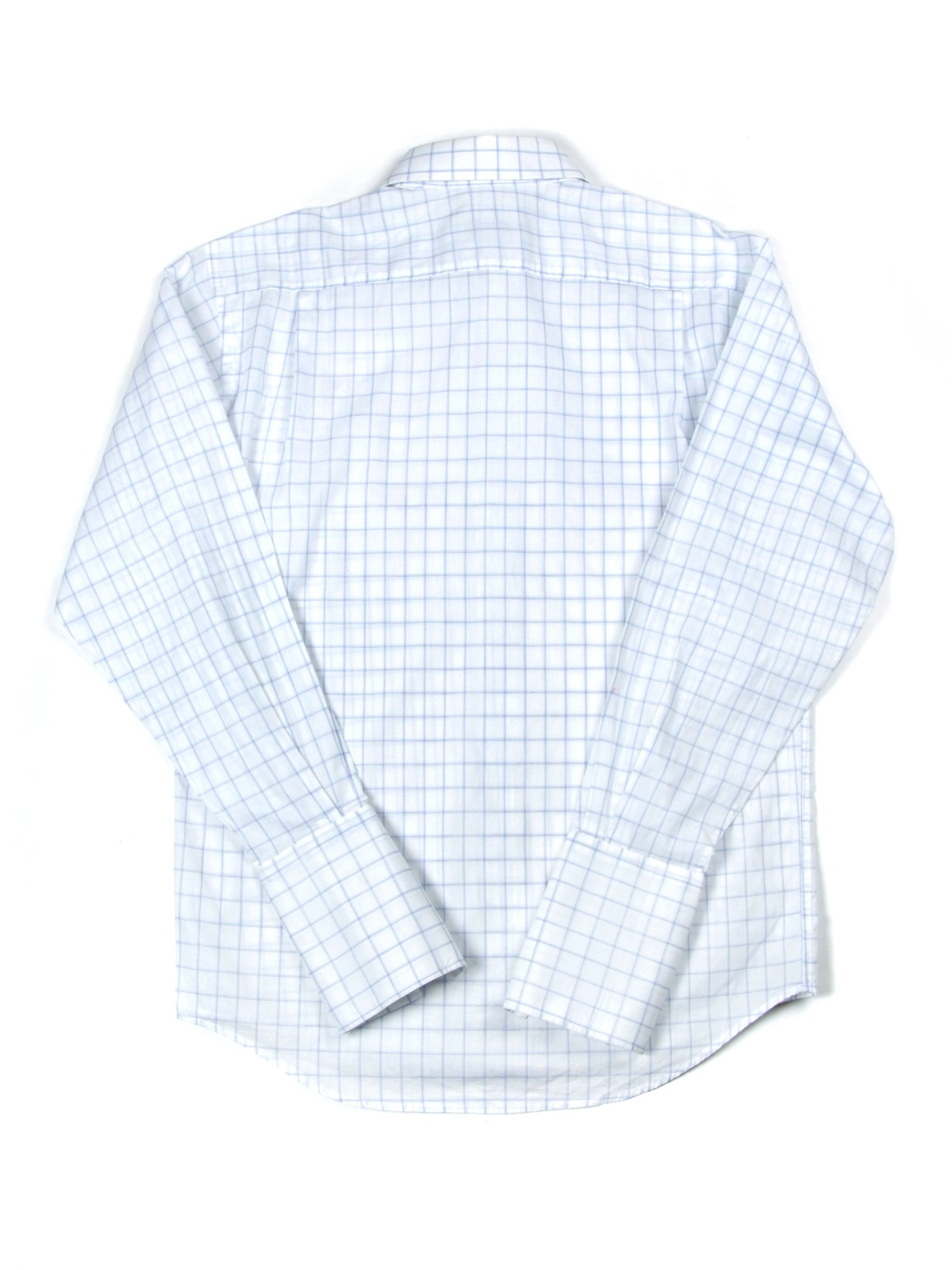 Vintage × Yves Saint Laurent Vintage Yves Saint Laurent Checkered Cufflinks Dress Shirt Size US L / EU 52-54 / 3 - 2 Thumbnail