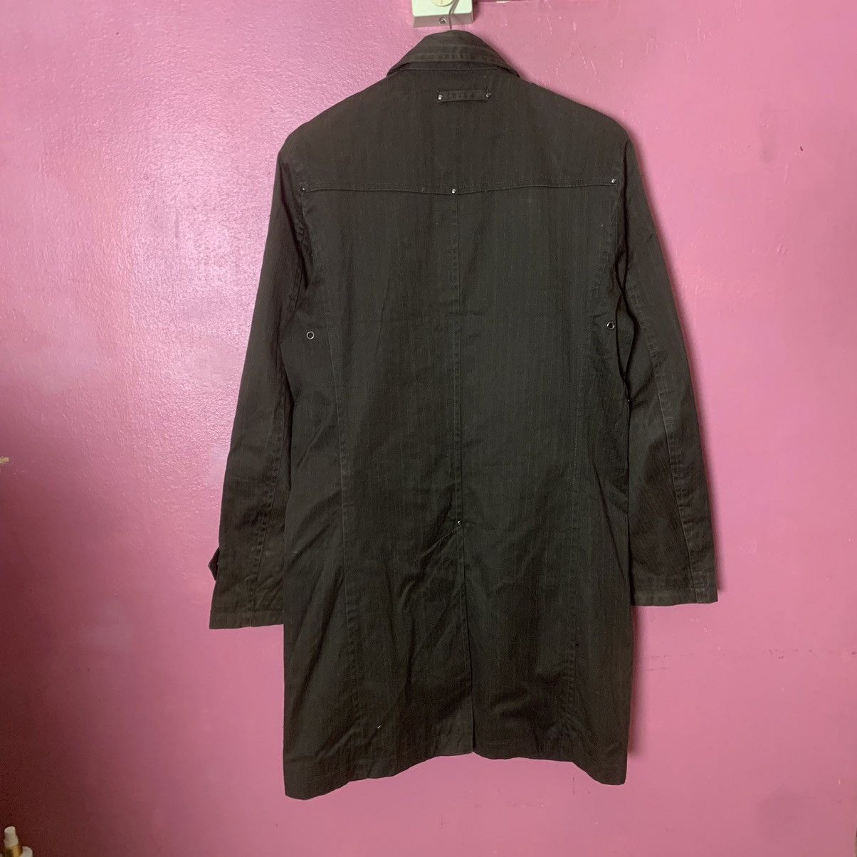 Japanese Brand × Vintage Japanese Vintage Trench Coat Blank Jacket Size US M / EU 48-50 / 2 - 8 Thumbnail