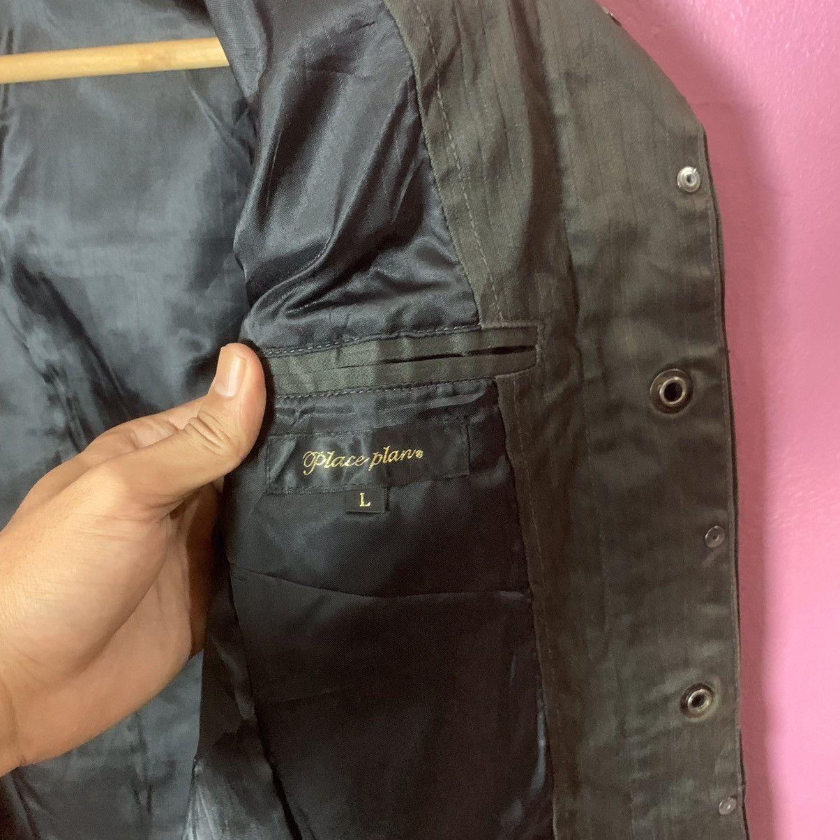 Japanese Brand × Vintage Japanese Vintage Trench Coat Blank Jacket Size US M / EU 48-50 / 2 - 12 Thumbnail