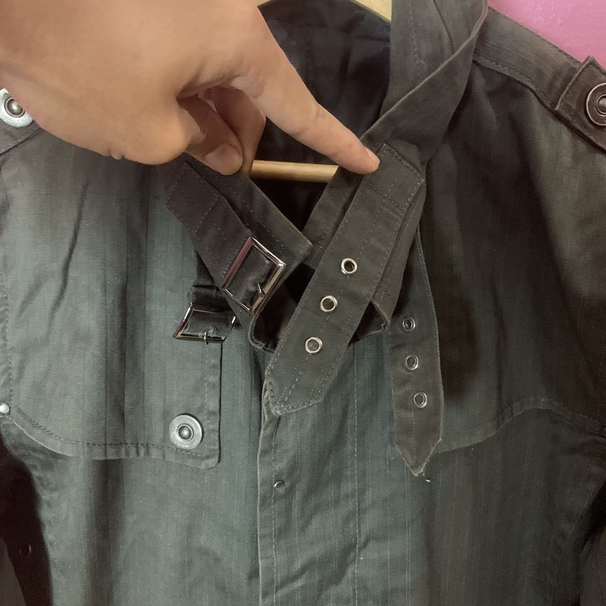 Japanese Brand × Vintage Japanese Vintage Trench Coat Blank Jacket Size US M / EU 48-50 / 2 - 7 Thumbnail