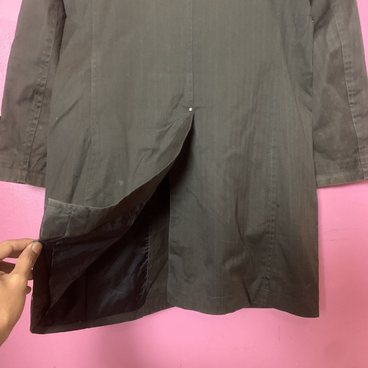 Japanese Brand × Vintage Japanese Vintage Trench Coat Blank Jacket Size US M / EU 48-50 / 2 - 10 Thumbnail