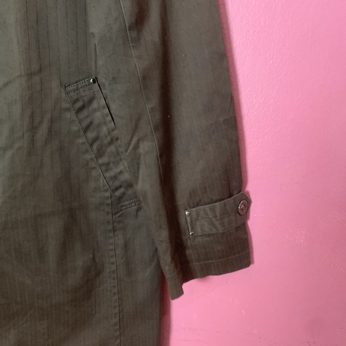 Japanese Brand × Vintage Japanese Vintage Trench Coat Blank Jacket Size US M / EU 48-50 / 2 - 6 Thumbnail