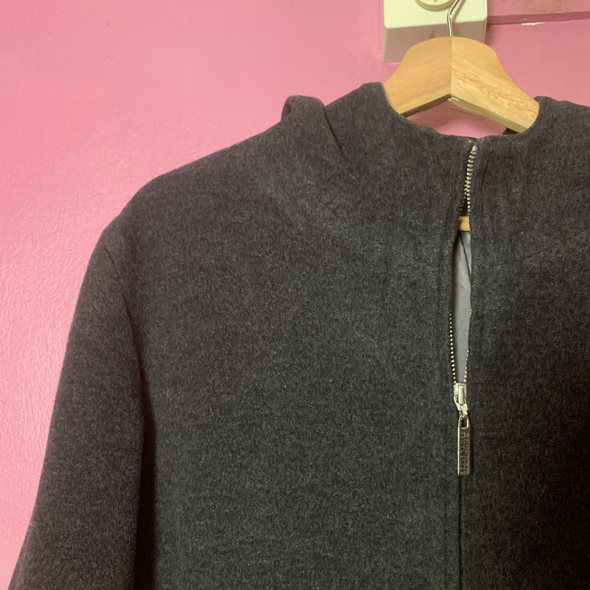 Gaultier Homme Objet × Jean Paul Gaultier Vintage Gaultier Object Homme Zipper Wool Jacket With Belts Size US M / EU 48-50 / 2 - 6 Thumbnail
