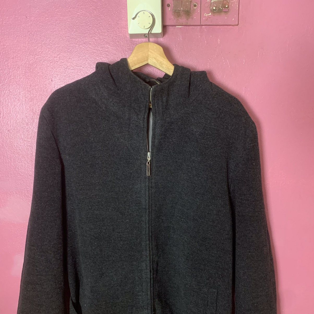 Gaultier Homme Objet × Jean Paul Gaultier Vintage Gaultier Object Homme Zipper Wool Jacket With Belts Size US M / EU 48-50 / 2 - 2 Thumbnail