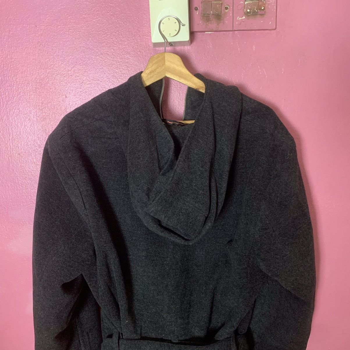 Gaultier Homme Objet × Jean Paul Gaultier Vintage Gaultier Object Homme Zipper Wool Jacket With Belts Size US M / EU 48-50 / 2 - 8 Thumbnail