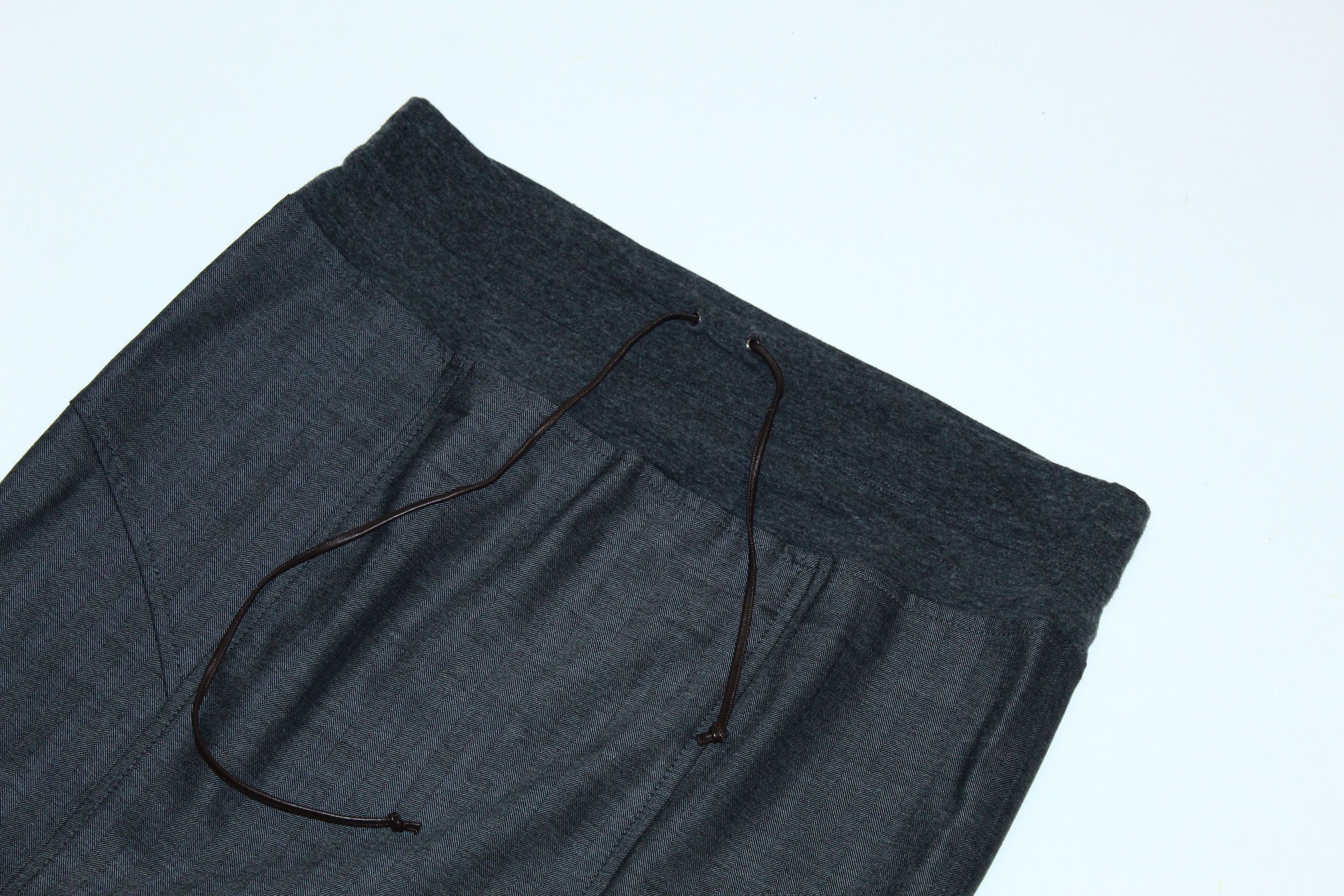 Brunello Cucinelli Gunex by Brunello Cucinelli Herringbone Wool Skirt Size 33" - 3 Thumbnail