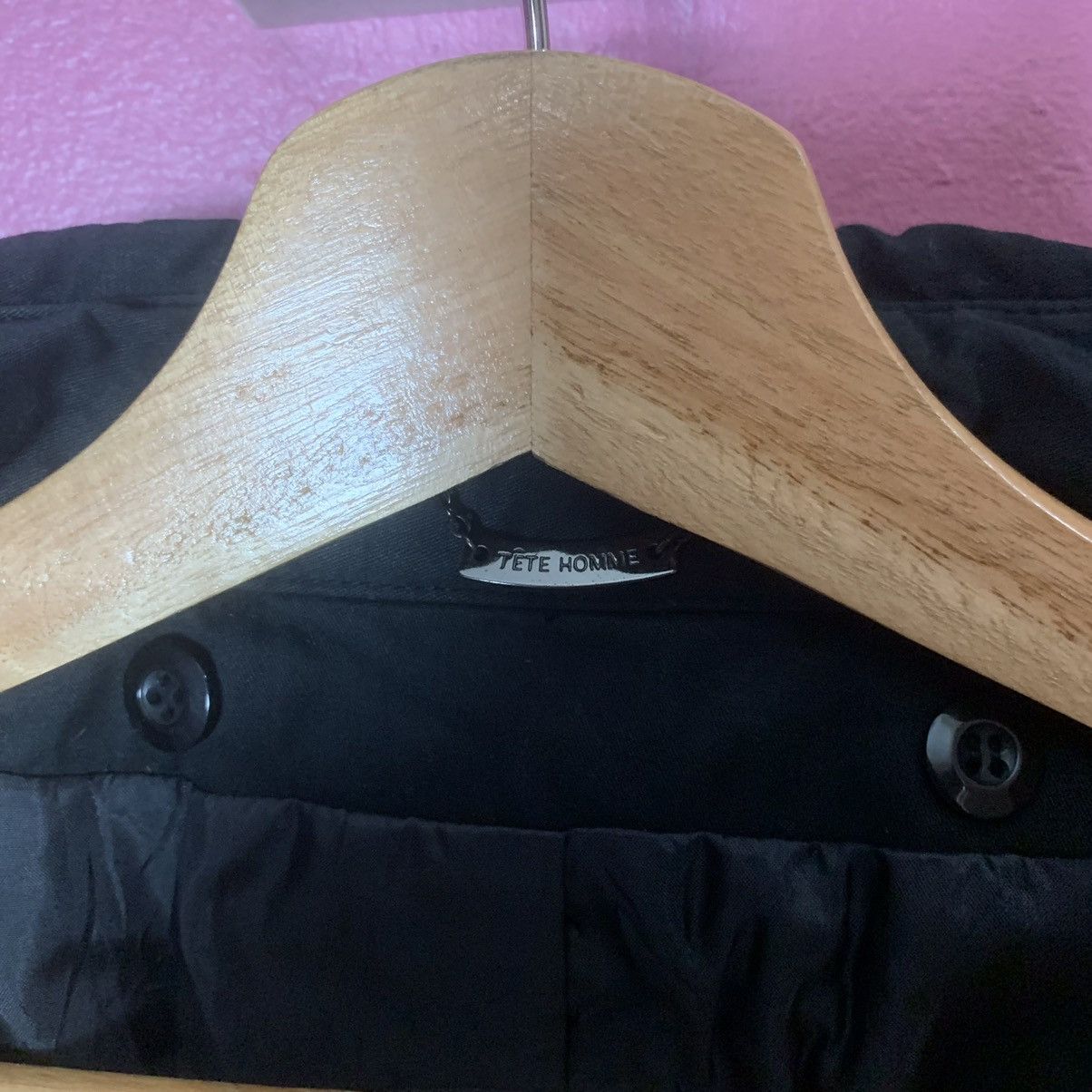 Issey Miyake × Japanese Brand × Tete Homme Tete Homme By Issey Miyake Blank Jacket Size US S / EU 44-46 / 1 - 10 Thumbnail