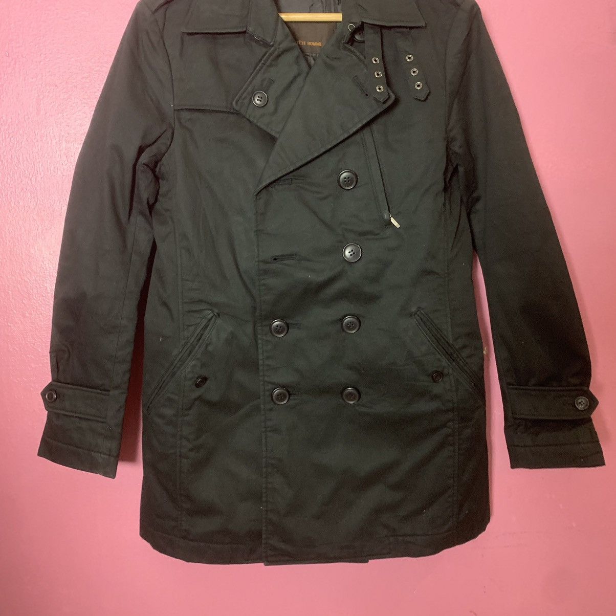 Issey Miyake × Japanese Brand × Tete Homme Tete Homme By Issey Miyake Blank Jacket Size US S / EU 44-46 / 1 - 3 Thumbnail