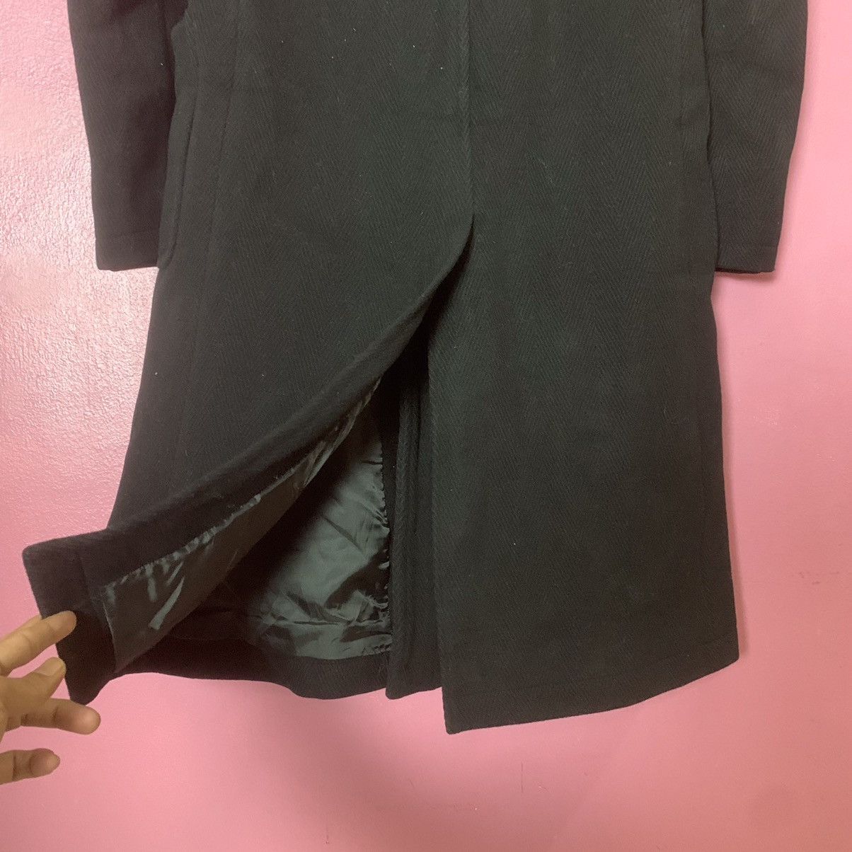 Japanese Brand × PPFM × Vintage Vintage PPFM Zipper Hoodie Wool Long Jacket Size US M / EU 48-50 / 2 - 8 Thumbnail