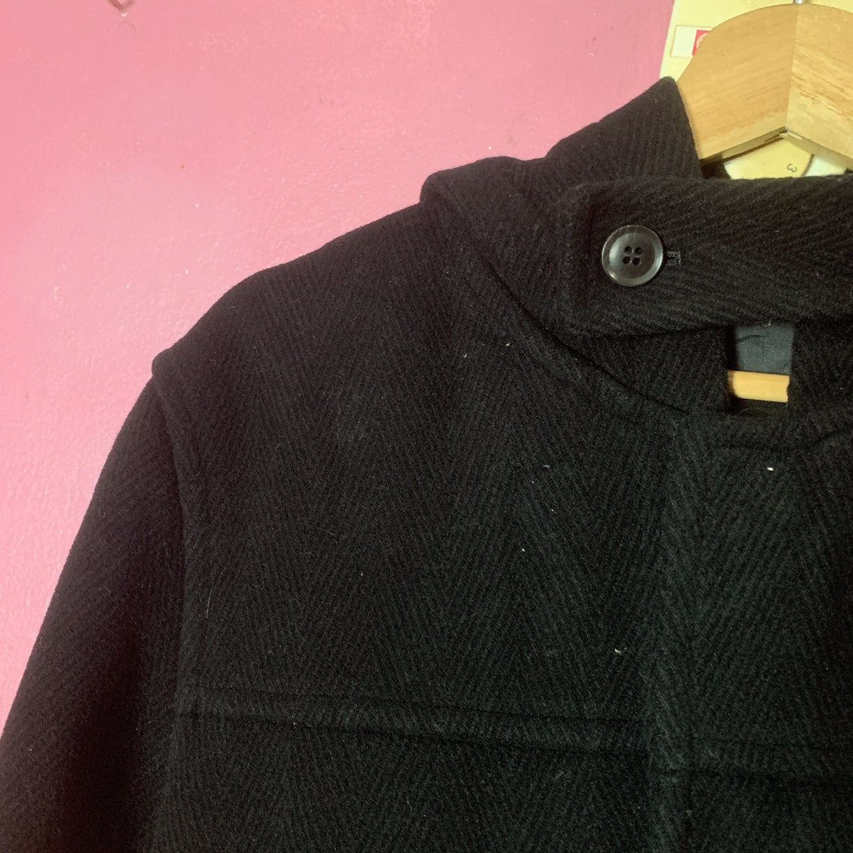 Japanese Brand × PPFM × Vintage Vintage PPFM Zipper Hoodie Wool Long Jacket Size US M / EU 48-50 / 2 - 4 Thumbnail