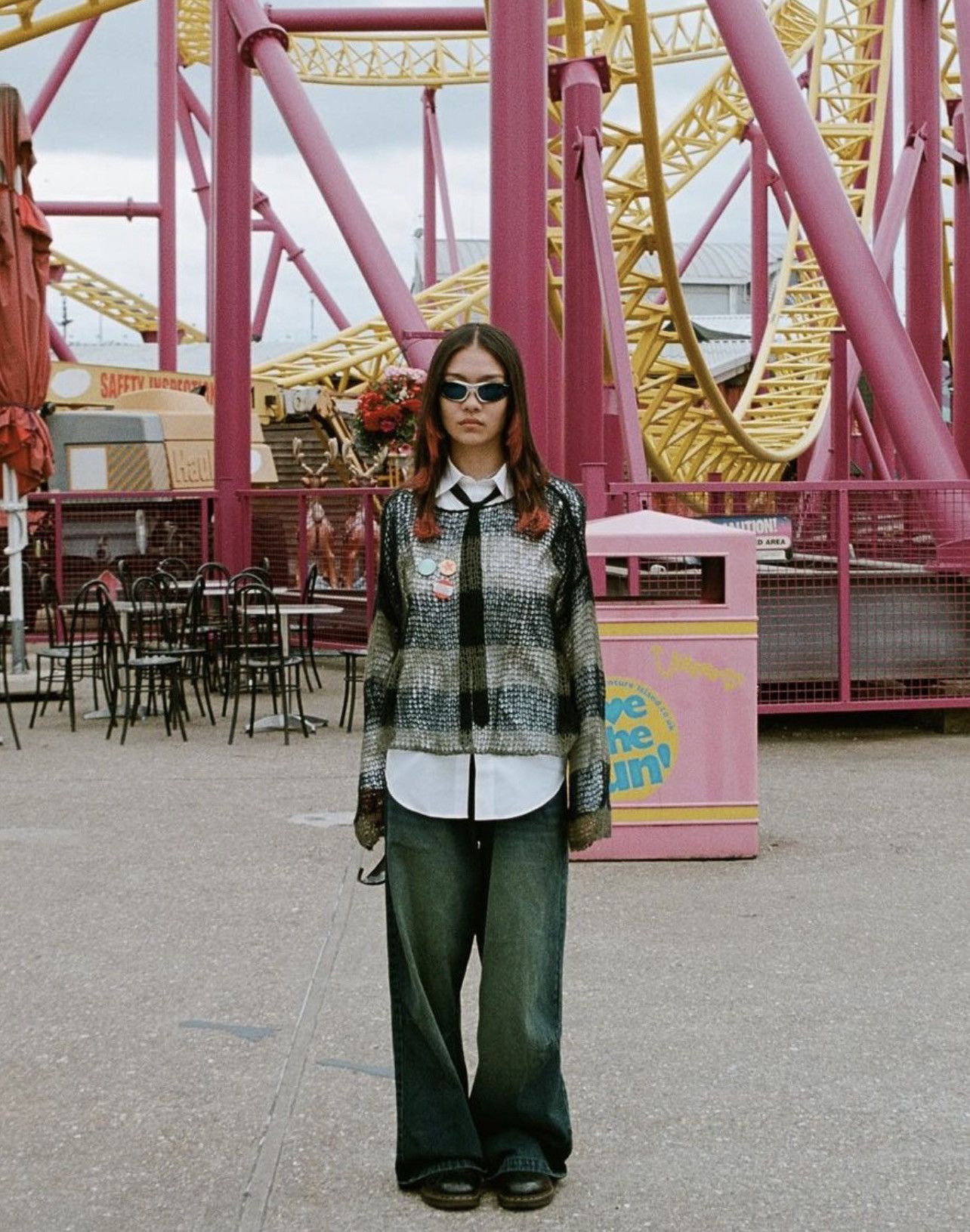 Jaded London × Streetwear Loose knit grunge nirvana jumper | Grailed