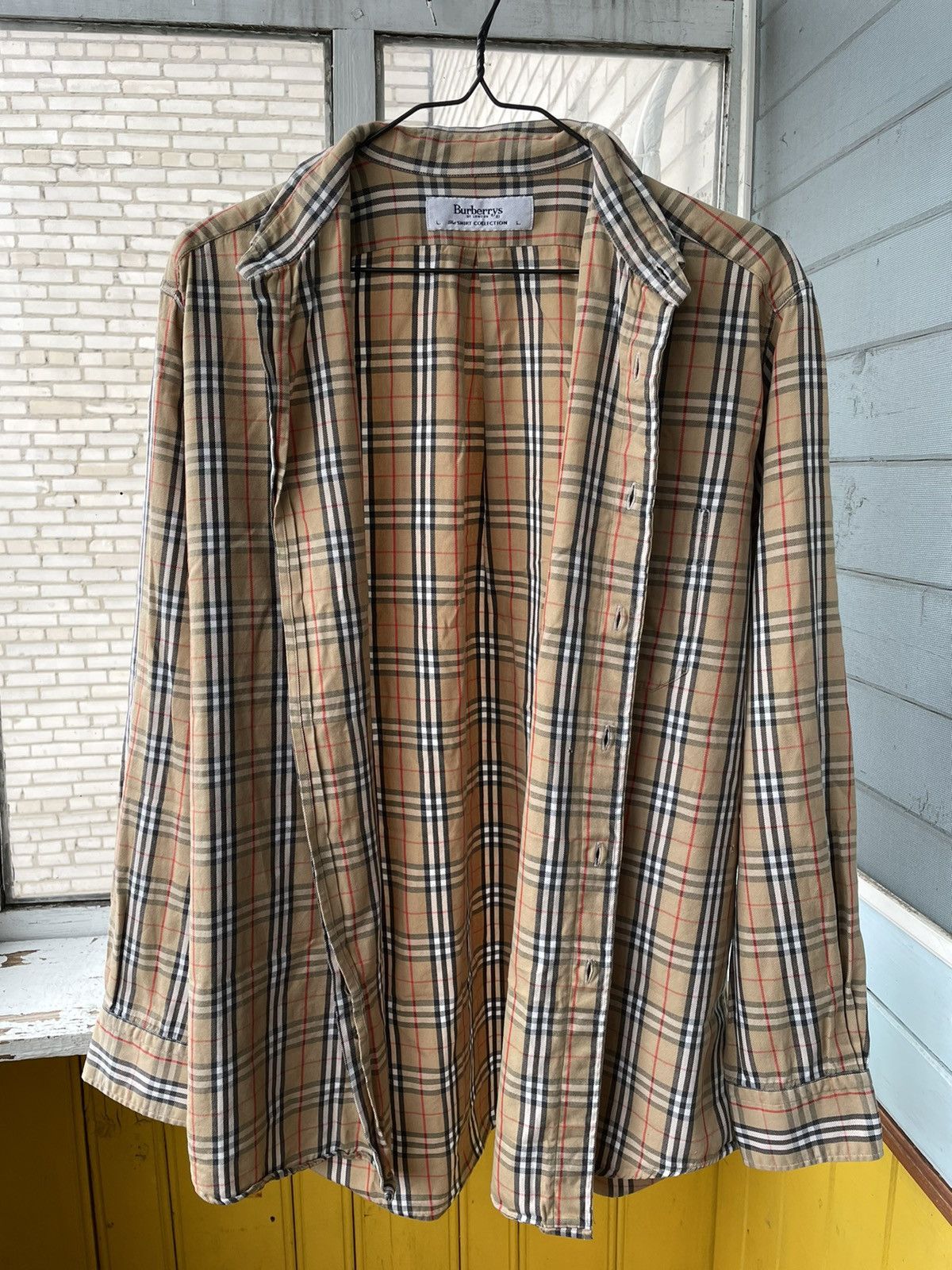 Vintage Burberry Plaid Checkered Iconic Shirts