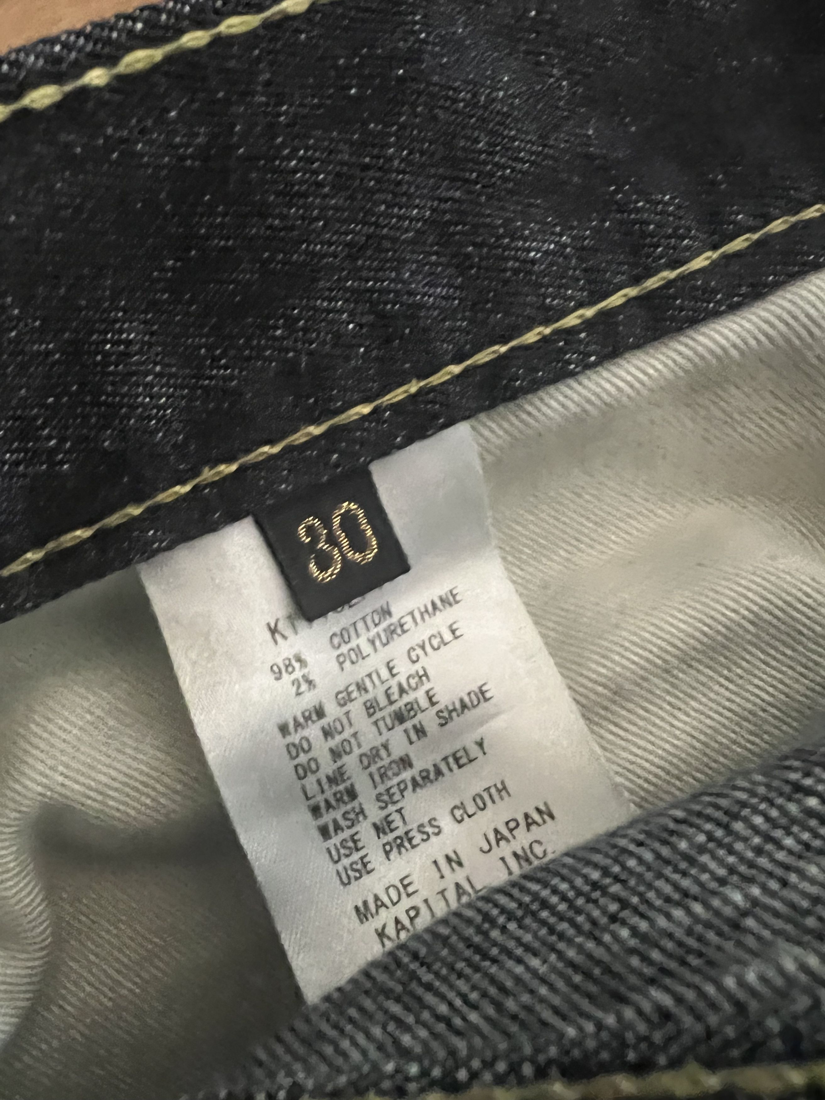 Kapital Kapital Mottainai two tone jeans Size 30" / US 8 / IT 44 - 3 Thumbnail
