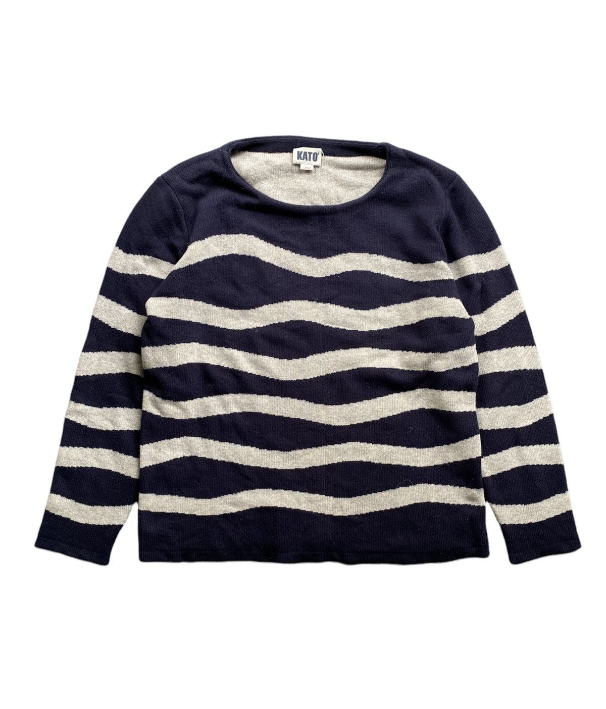 Lad Musician KATO heavy double layer wave stripe Size US L / EU 52-54 / 3 - 1 Thumbnail