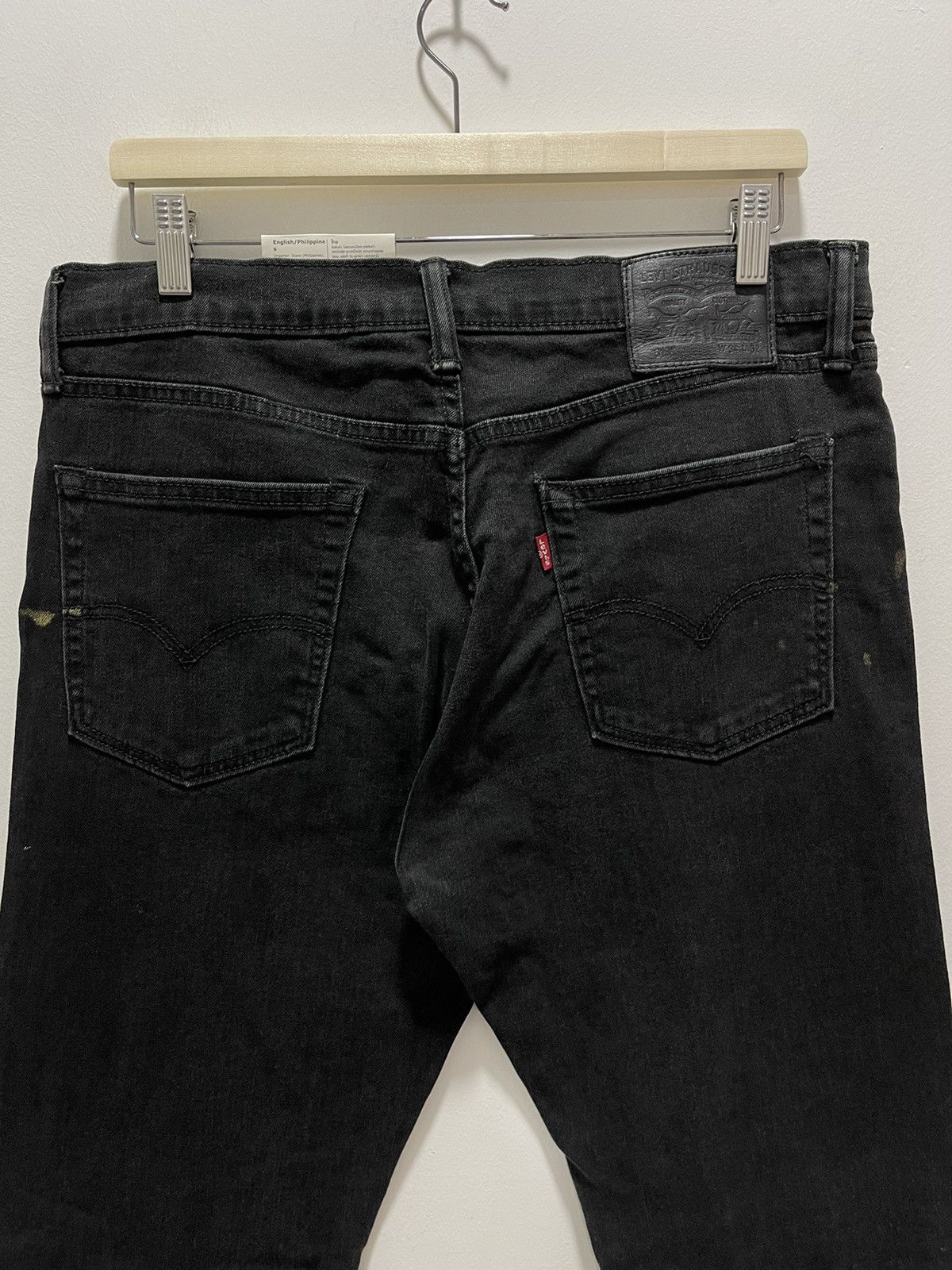 Levi's VINTAGE LEVIS 513 SPLATTER PAINTS STRETCHED DISTRESSED JEANS Size US 32 / EU 48 - 10 Thumbnail