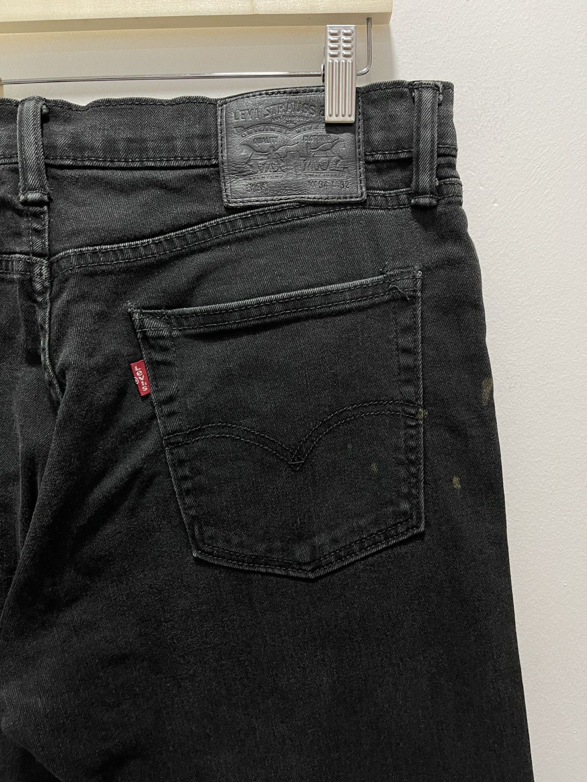 Levi's VINTAGE LEVIS 513 SPLATTER PAINTS STRETCHED DISTRESSED JEANS Size US 32 / EU 48 - 8 Thumbnail