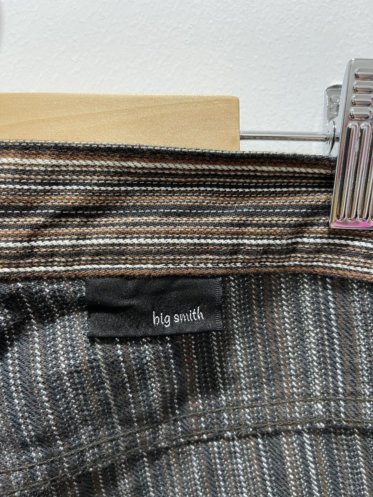 Japanese Brand JAPANESE BIG SMITH VERTICAL STRIPED PANTS MADE IN JAPAN Size US 32 / EU 48 - 12 Thumbnail
