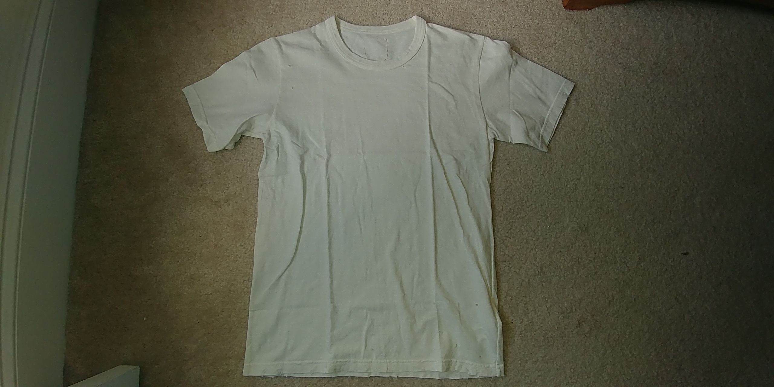 Visvim Crew Tee S/S Crash *FIL Exclusive Off White 1 S 2020 UWOT Size US S / EU 44-46 / 1 - 1 Thumbnail